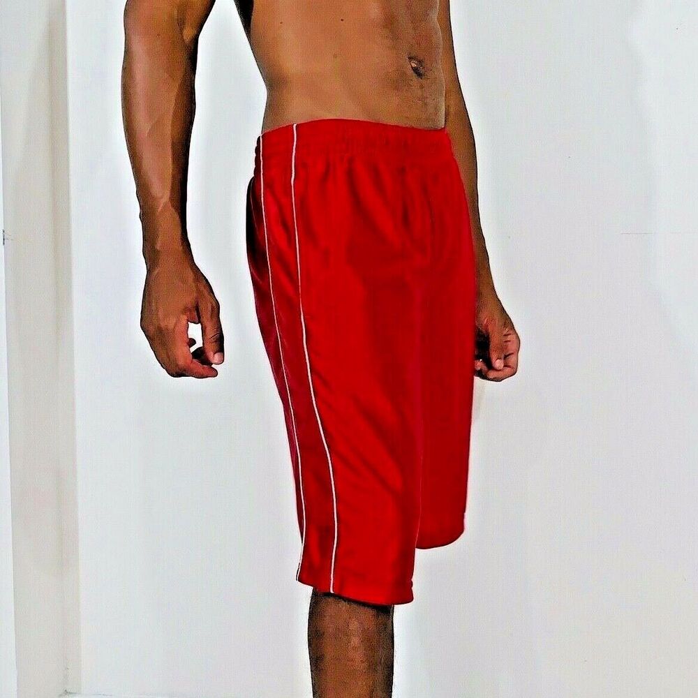 C9 By Champion Vintage Rare Dazzle Basketball Shorts Shiny Silky